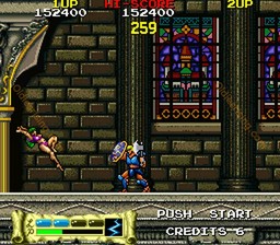 une photo d'Ã©cran de The Astyanax sur Arcade